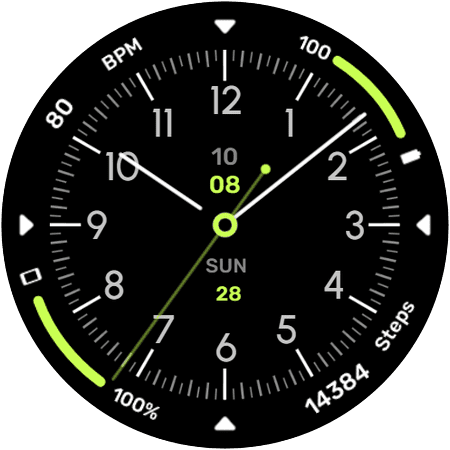 A07s watch face