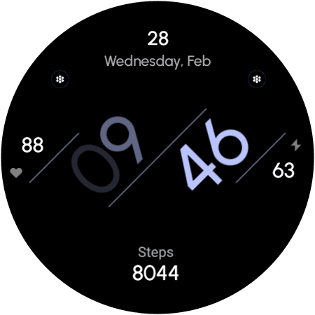 RE46 watch face