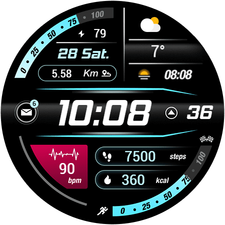 RE06 watch face