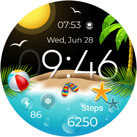 SU01 watch face