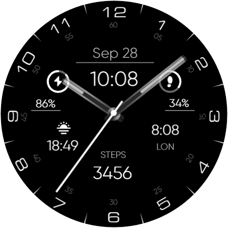RE29 watch face