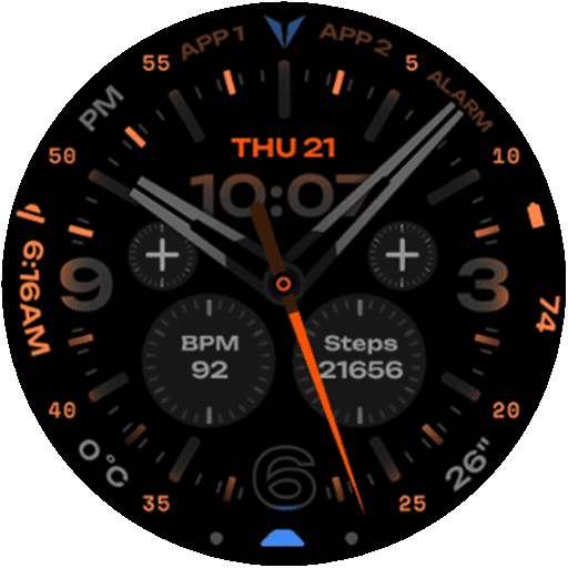 RE71 watch face