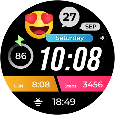 RE32 watch face