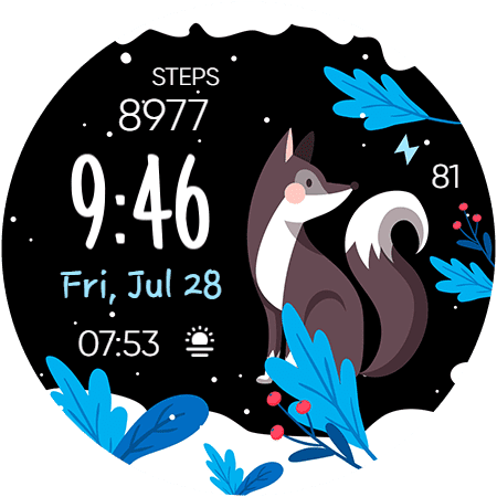 WR01 watch face