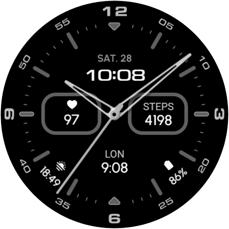 RE66 watch face