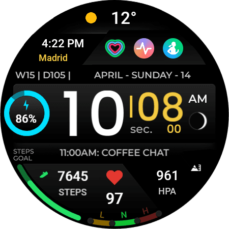 TVV01 watch face