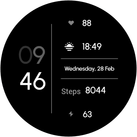 RE49 watch face