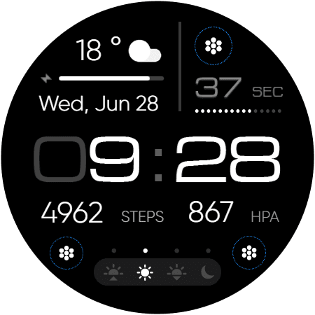 RE26 watch face